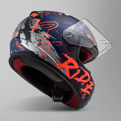 Casco LS2 Rapid Naughty Azl/Nja  FF353 - Moto Helmets  -  - Cascos, Integrales