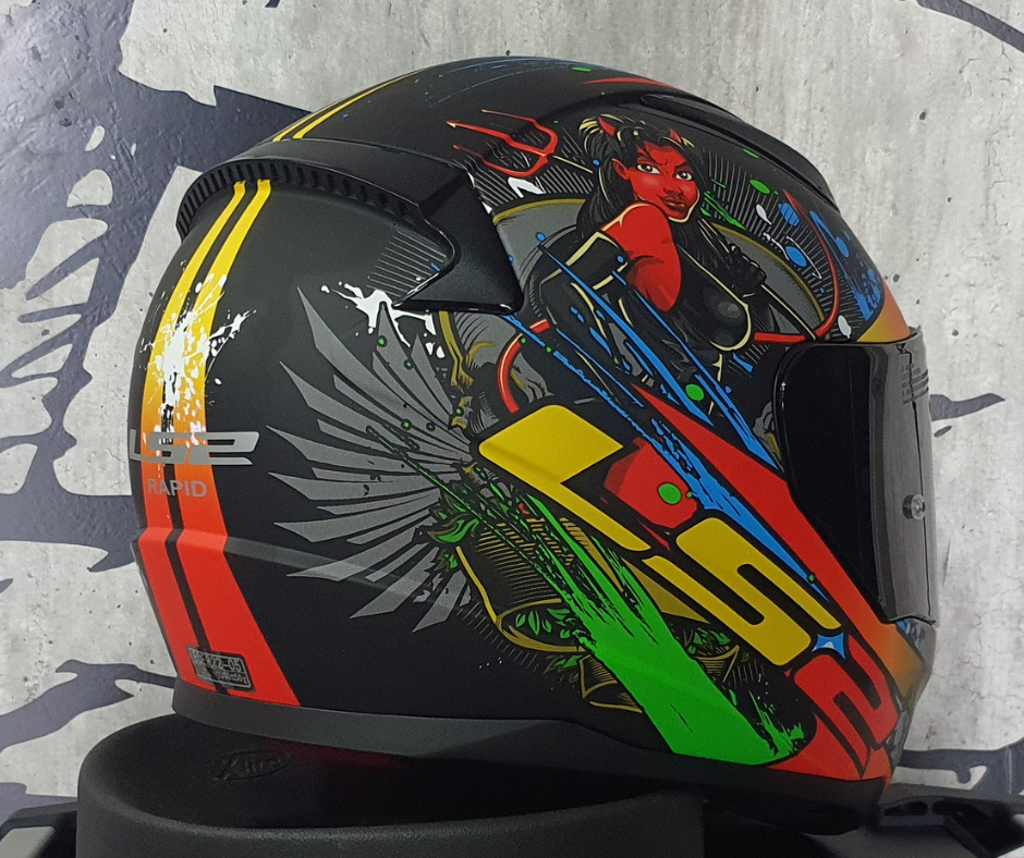 Casco LS2 Rapid Feisty  FF353 - Moto Helmets  -  - Cascos, Integrales