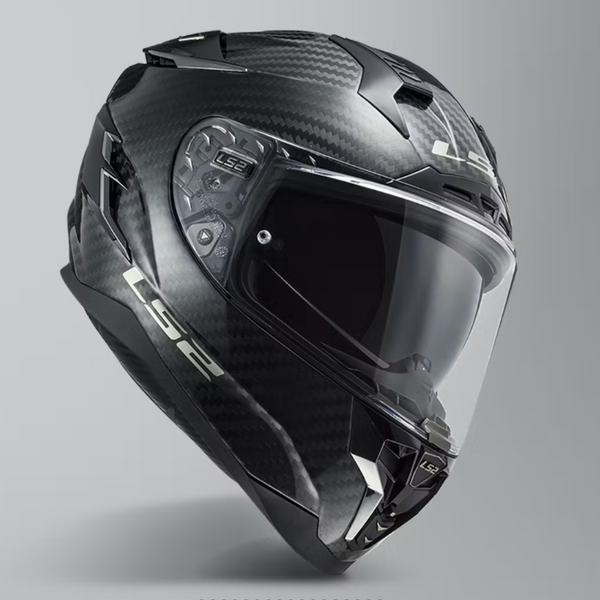 Casco Integral Ls2 Challenger Ct2 Solid Carbon Ff327