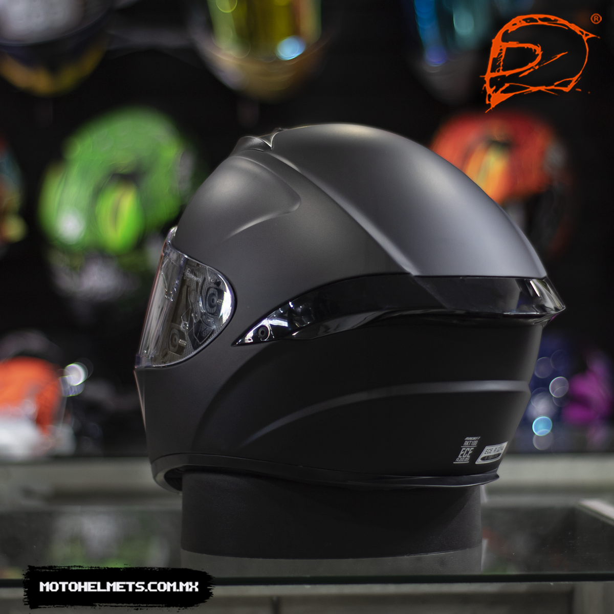Casco Joe Rocket RKT 100 Solid Negro