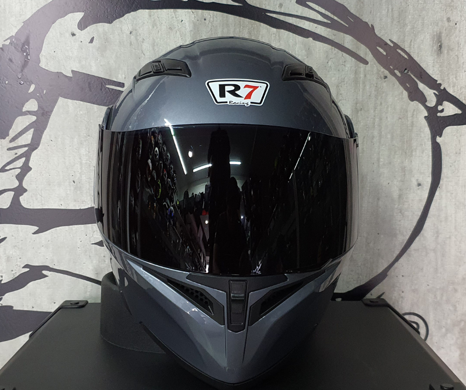 Casco Abatible R7 Unscarred Gris - Moto Helmets  -  - Abatibles, Cascos, Equipamento Mujer, Modulares