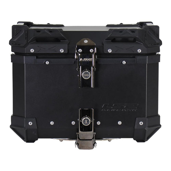 Baúl Trasero Para Moto Ls2 B35 Aluminio Negro 35L