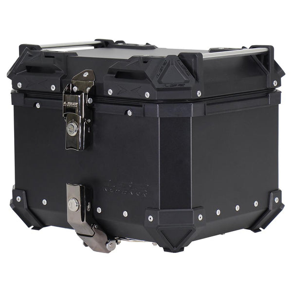 Baúl Trasero Para Moto Ls2 B35 Aluminio Negro 35L