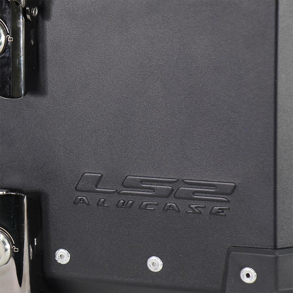 Baúl Trasero Para Moto Ls2 B35 Aluminio Negro 35L