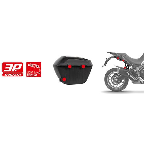 Juego de Maletas Laterales Shad SH23 - Moto Helmets  -  - Accesorios, Bahúles y maletas