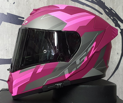 Casco LS2 Breaker Evo Beta Purpura FF390 - Moto Helmets  -  - Cascos, Cascos Mujer, Equipamento Mujer, Integrales