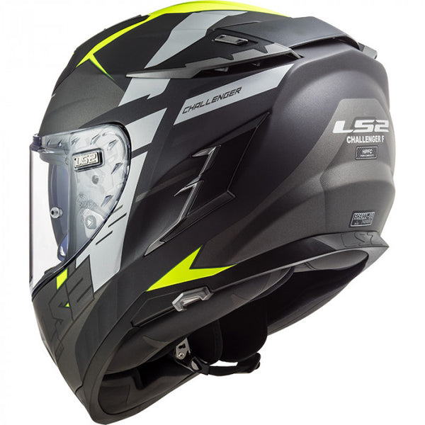 Casco LS2 Challenger Allert Titanium Mate/Ama FF327 - Moto Helmets  -  - Cascos, Integrales