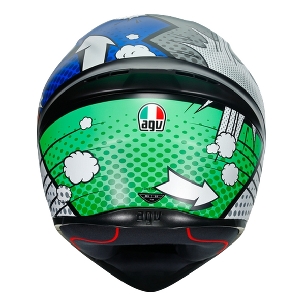 Agv K1 E2205 Multi Bang Italy Azul Mate