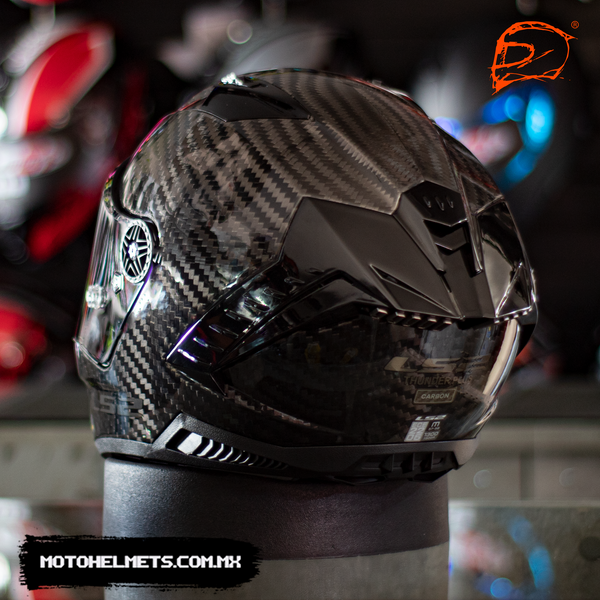 Casco Integral Ls2 Thunder Solid Carbon Ff805
