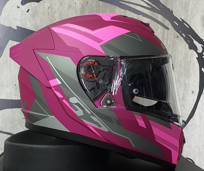 Casco LS2 Breaker Evo Beta Purpura FF390 - Moto Helmets  -  - Cascos, Cascos Mujer, Equipamento Mujer, Integrales