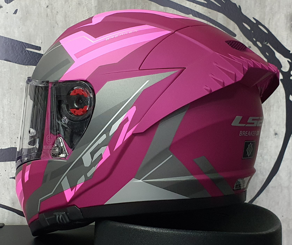 Casco LS2 Breaker Evo Beta Purpura FF390 - Moto Helmets  -  - Cascos, Cascos Mujer, Equipamento Mujer, Integrales