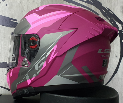 Casco LS2 Breaker Evo Beta Purpura FF390 - Moto Helmets  -  - Cascos, Cascos Mujer, Equipamento Mujer, Integrales