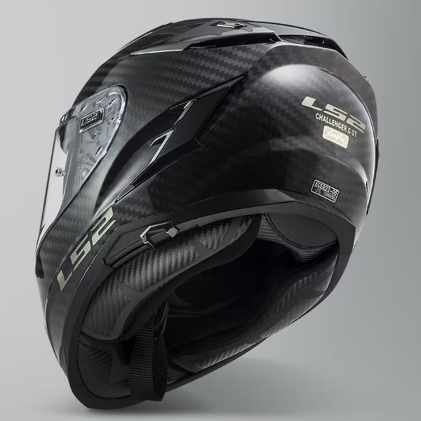 Casco Integral Ls2 Challenger Ct2 Solid Carbon Ff327