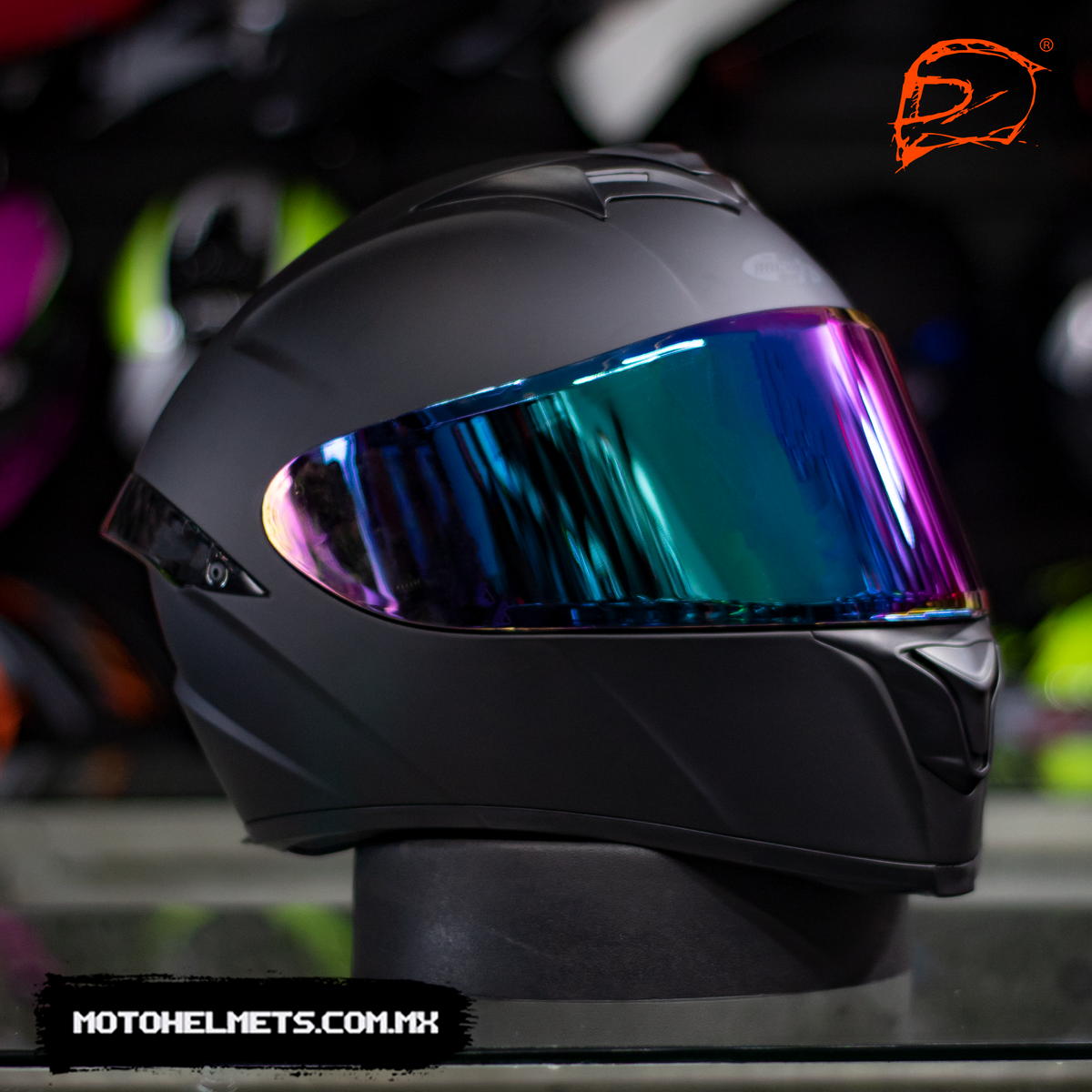 Casco Joe Rocket RKT 100 Solid Negro