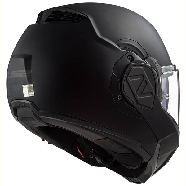 Casco Abatible Ls2 Advant Noir Negro Mate Ff906