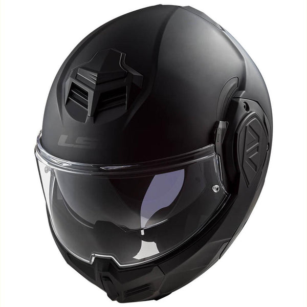 Casco Abatible Ls2 Advant Noir Negro Mate Ff906