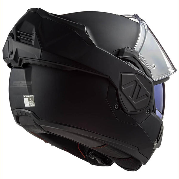 Casco Abatible Ls2 Advant Noir Negro Mate Ff906