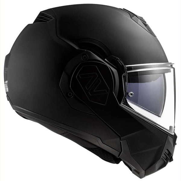 Casco Abatible Ls2 Advant Noir Negro Mate Ff906