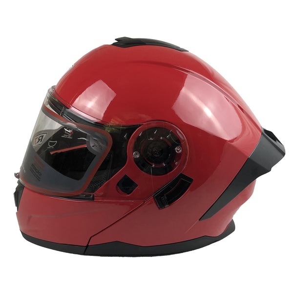 Casco Abatible R7 Alfa Rojo