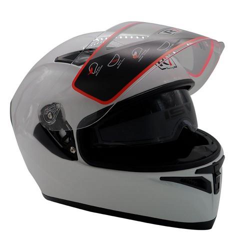 Casco Integral R7 Painless Dot Blanco Brillo - Moto Helmets  -  - Cascos, Integrales