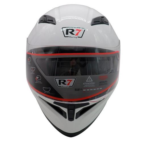 Casco Integral R7 Painless Dot Blanco Brillo - Moto Helmets  -  - Cascos, Integrales