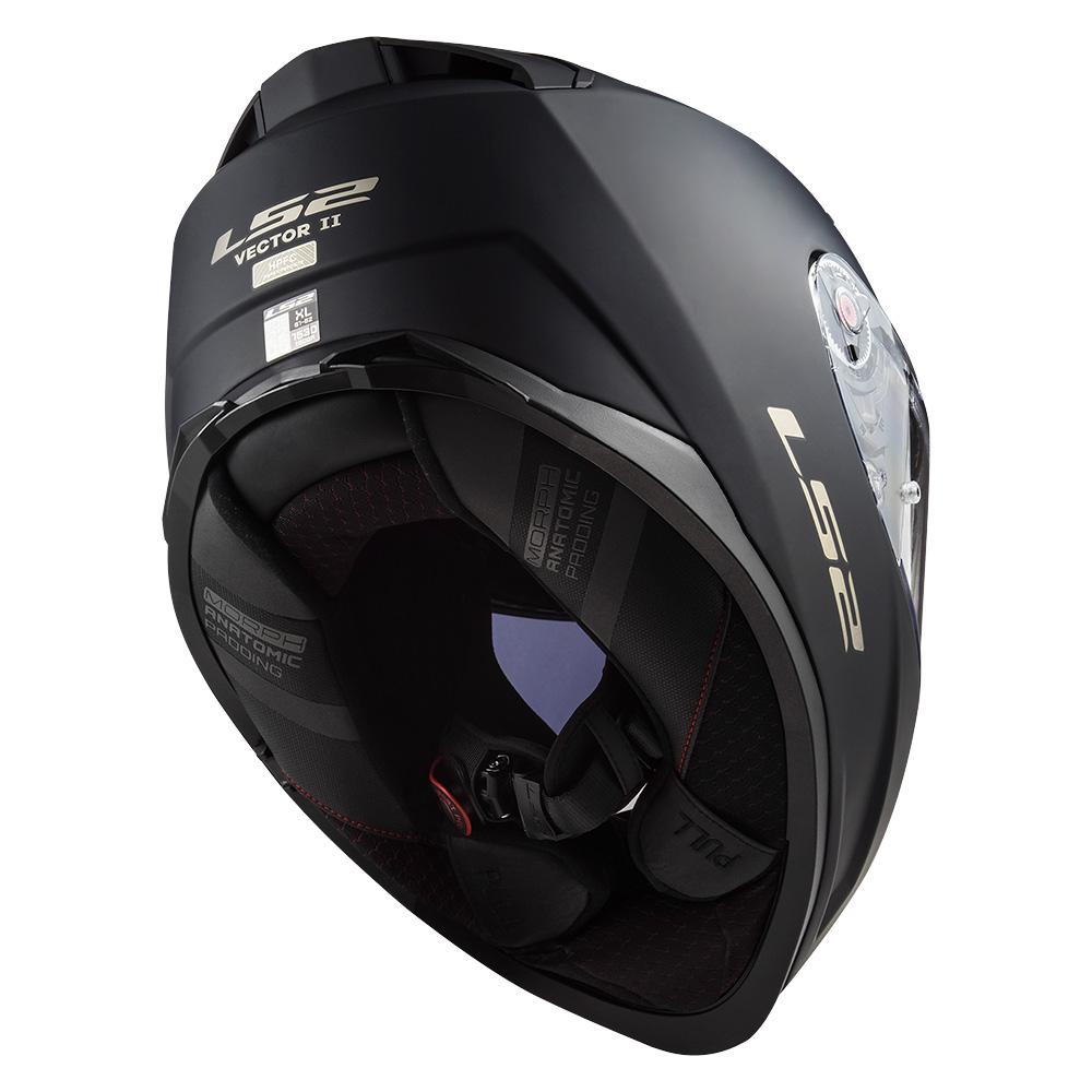 Casco Integral LS2 Vector II Solid Negro Mate FF811