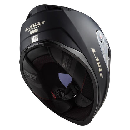 Casco Integral LS2 Vector II Solid Negro Mate FF811