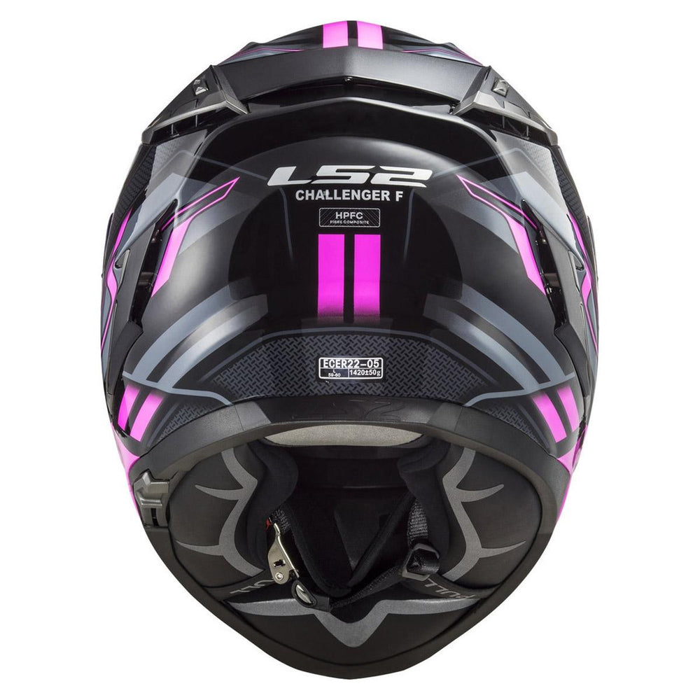 Motocicletta LS2 FF327 Challenger Visiera Unisex (Fortemente Tinta Motocicletta LS2 FF327 Challenger Visiera Unisex (Fortemente Tinta