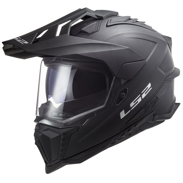 Casco Adventure LS2 Explorer Solid Negro Mate MX701 - Moto Helmets  -  - Cascos, Doble Propósito, Integrales