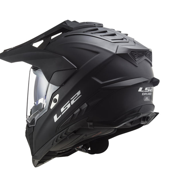 Casco Adventure LS2 Explorer Solid Negro Mate MX701 - Moto Helmets  -  - Cascos, Doble Propósito, Integrales