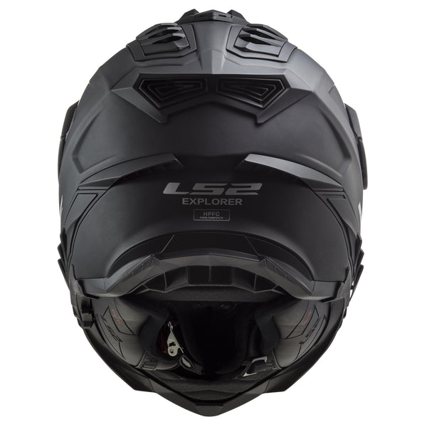 Casco Adventure LS2 Explorer Solid Negro Mate MX701 - Moto Helmets  -  - Cascos, Doble Propósito, Integrales