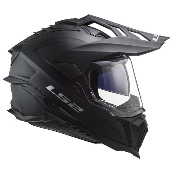 Casco Adventure LS2 Explorer Solid Negro Mate MX701 - Moto Helmets  -  - Cascos, Doble Propósito, Integrales