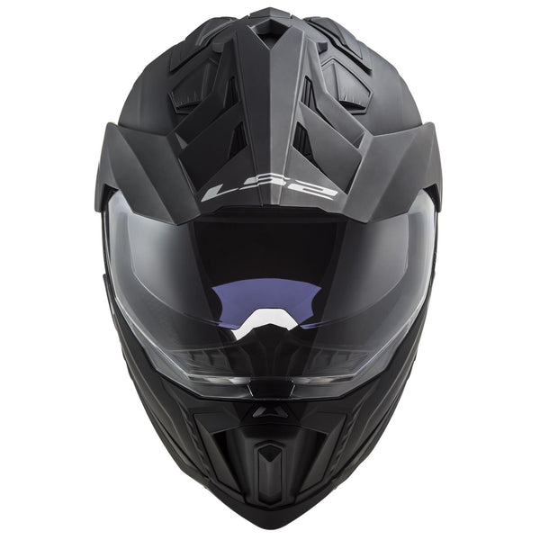 Casco Adventure LS2 Explorer Solid Negro Mate MX701 - Moto Helmets  -  - Cascos, Doble Propósito, Integrales