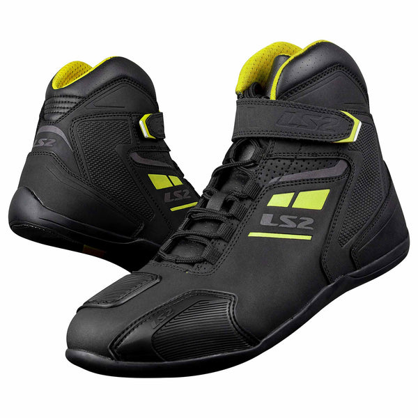 BOTAS LS2 GARRA NEGRO AMARILLO