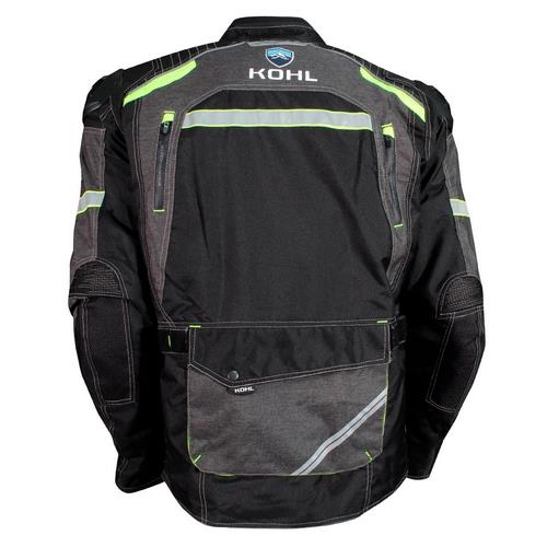 Chamarra Deportiva Kohl 210 Amarillo Fluo - Moto Helmets  -  - Chamarras, Equipo