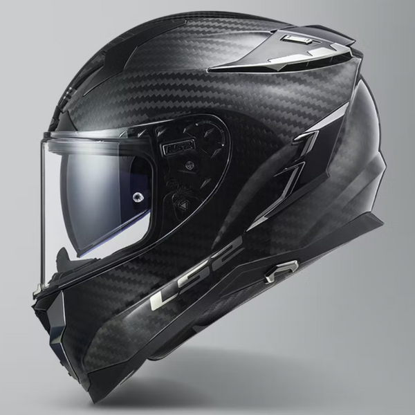Casco Integral Ls2 Challenger Ct2 Solid Carbon Ff327