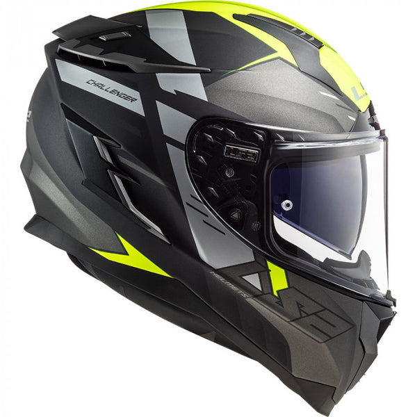 Casco LS2 Challenger Allert Titanium Mate/Ama FF327 - Moto Helmets  -  - Cascos, Integrales