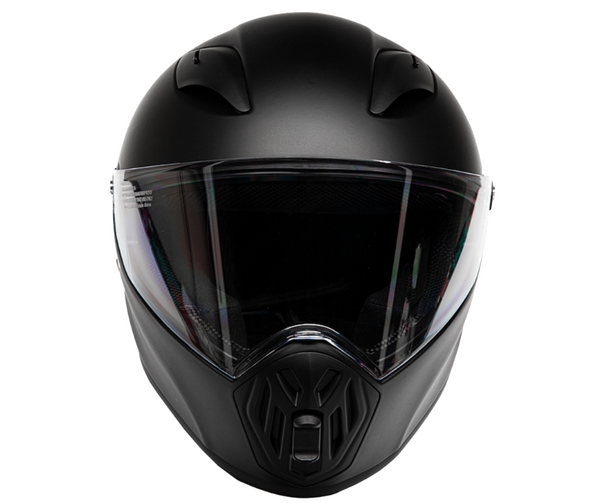 Casco LS2 Streetfighter MX419 Solid Negro Mate - Moto Helmets  -  - Cascos, Doble Propósito, Integrales