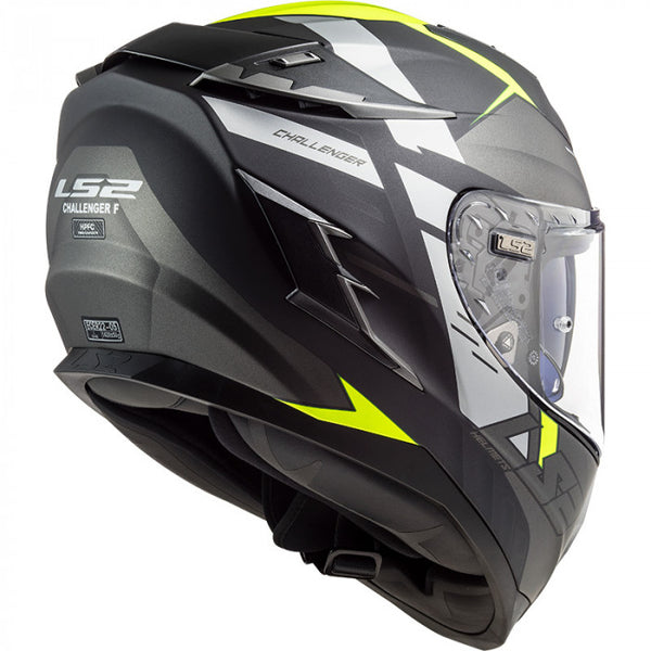 Casco LS2 Challenger Allert Titanium Mate/Ama FF327 - Moto Helmets  -  - Cascos, Integrales