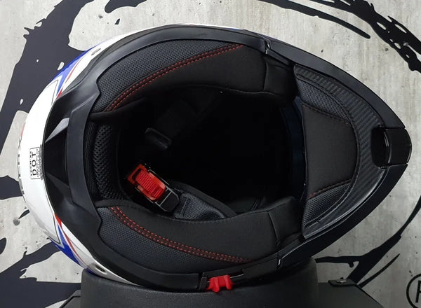 Casco Abatible Cross/Strret Tech X2  TX 909 AZUL - Moto Helmets  -  - Abatibles, Cascos, Doble Propósito