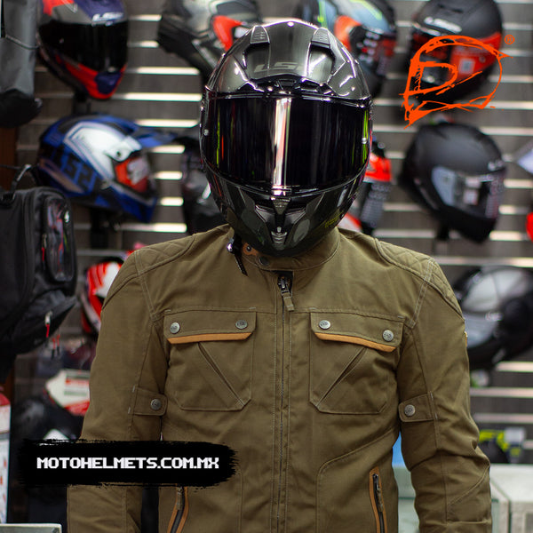 Chamarra De Moto Ls2 Bullet Café