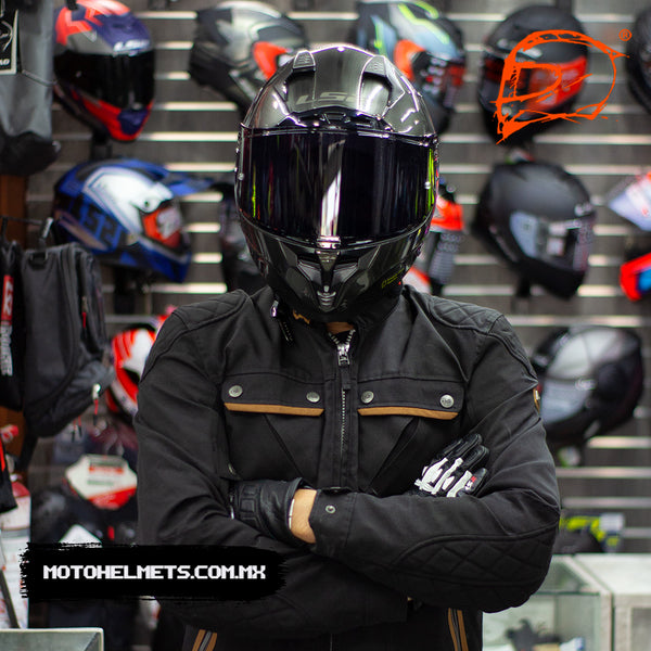 Chamarra De Moto Ls2 Bullet Negro