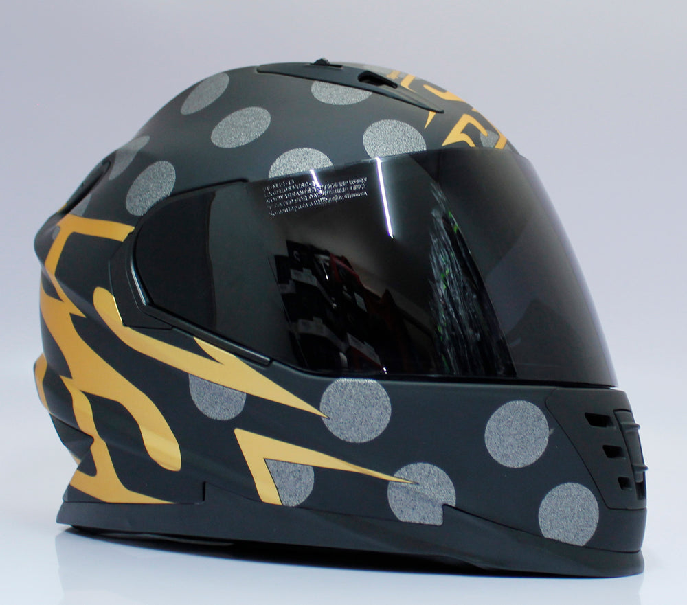 Casco Speed And Strength SS1310 Spell Bound Dorado – Moto Helmets