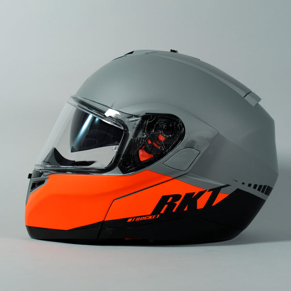 Casco Abatible Joe Rocket Rkt 20 Sonic Naranja - Moto Helmets  -  - Abatibles, Cascos