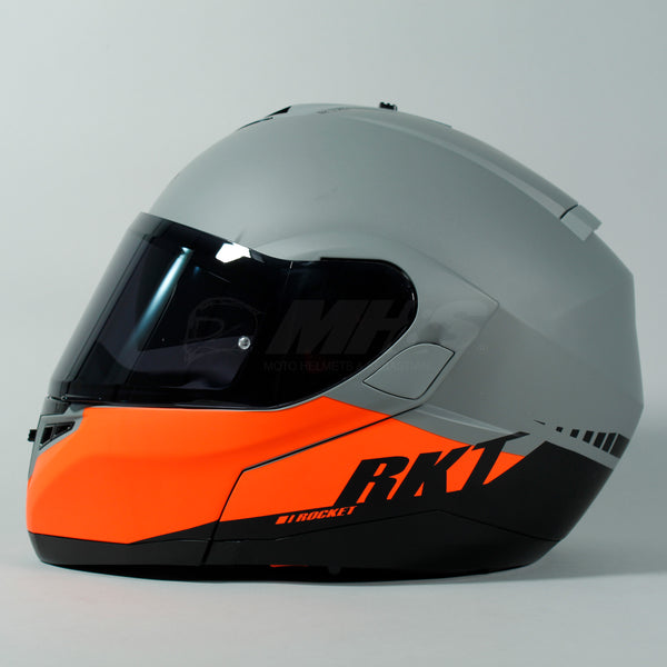 Casco Abatible Joe Rocket Rkt 20 Sonic Naranja - Moto Helmets  -  - Abatibles, Cascos