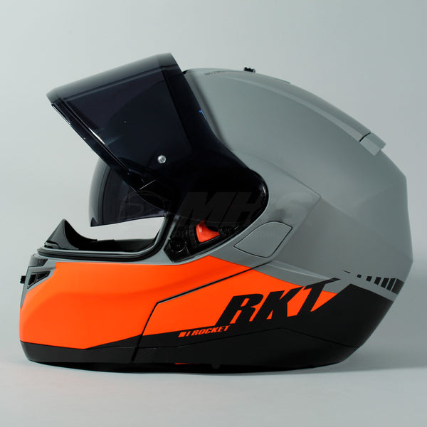 Casco Abatible Joe Rocket Rkt 20 Sonic Naranja - Moto Helmets  -  - Abatibles, Cascos