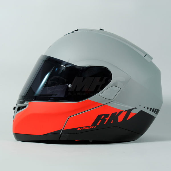 Casco Abatible Joe Rocket Rkt 20 Sonic Rojo - Moto Helmets  -  - Abatibles, Cascos