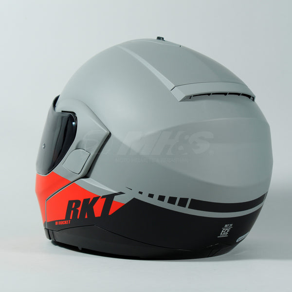 Casco Abatible Joe Rocket Rkt 20 Sonic Rojo - Moto Helmets  -  - Abatibles, Cascos