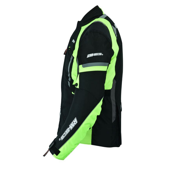 Chamarra  RMTECH SP-1044 Negro Neón - Moto Helmets  -  - Chamarras, Equipo