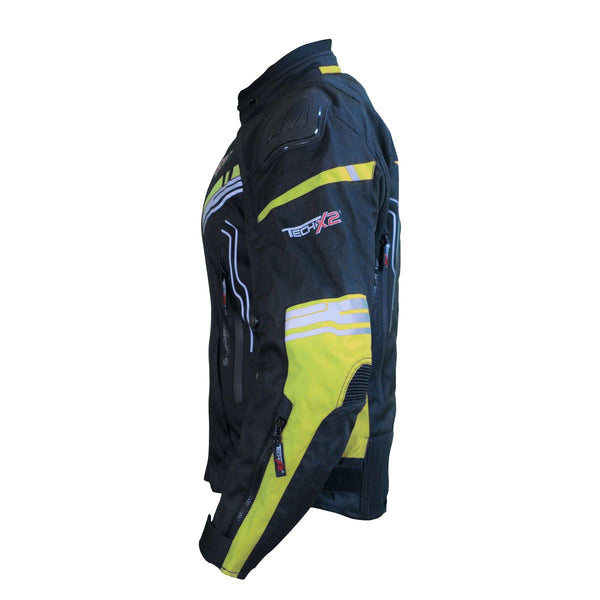 Chamarra Techx2 Sp-1313 Negro Neon